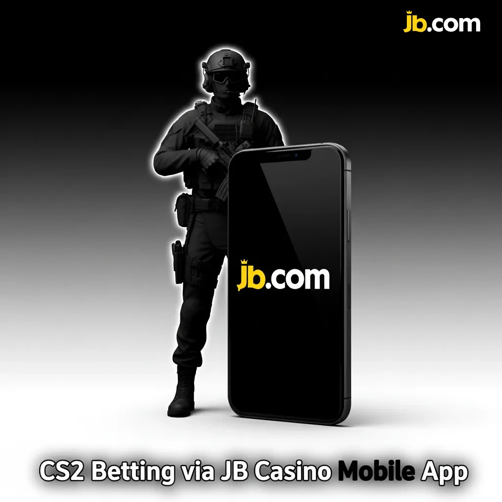 Phone screens showing JB Casino app with CS2 live odds, bet slip, and MoMo GHS deposit options on Android and iOS.