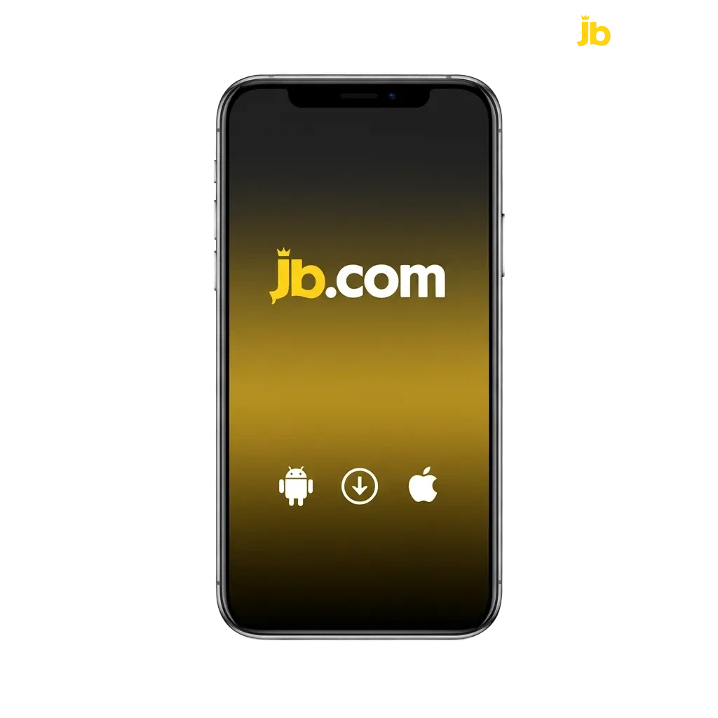 JB Casino app promo with Android and iOS download buttons: up to 120% bonus + 20 free bets/400 free spins, terms apply.