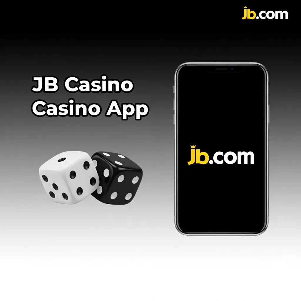 JB Casino app screen showing casino lobby with live tables, slots like Gates of Olympus, Book of Dead, and tailored promos.