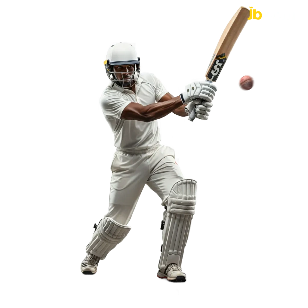 JB Casino cricket betting in Ghana: live odds on phone, cricket gear, and welcome bonus promo.