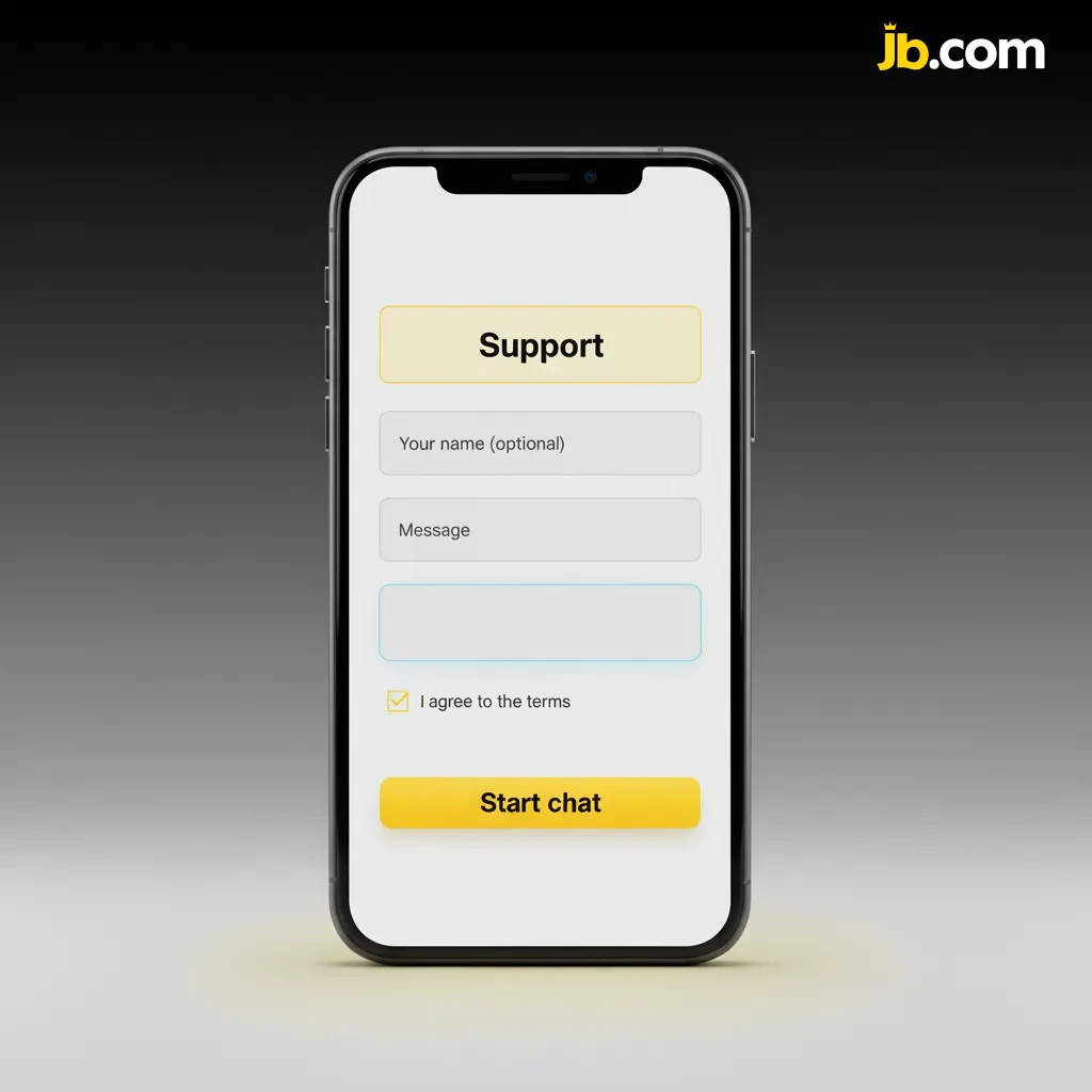 Customer Support: 24/7 in-app chat, email support@jbcasino.com, Help Centre FAQs for account, payments, and betting.