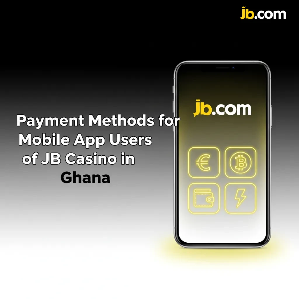 JB Casino Ghana payment methods: MTN MoMo, Vodafone Cash, AirtelTigo, Visa, Mastercard, Bank Transfer; min dep GHS5, wd GHS20.